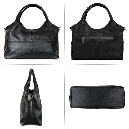 Vegan Leather Purses: KOGTLA Ladies Handbags with – Close-up Detail