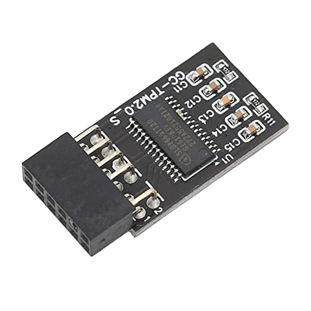 TPM Security: TPM 2.0 Security Module 12-Pin LPC – Side View