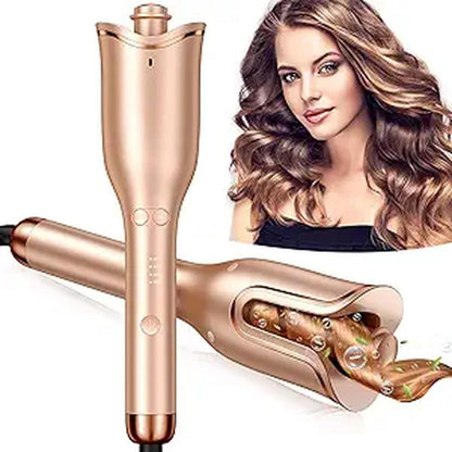 Curling Iron: Follexmoe Automatic Hair Curler 1 Inch Large – Front View