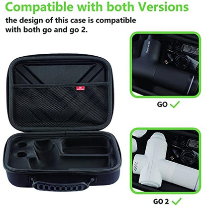 Hypervolt Carrying Case: Hyperice Hypervolt Go 2 Hard Shell – Side View