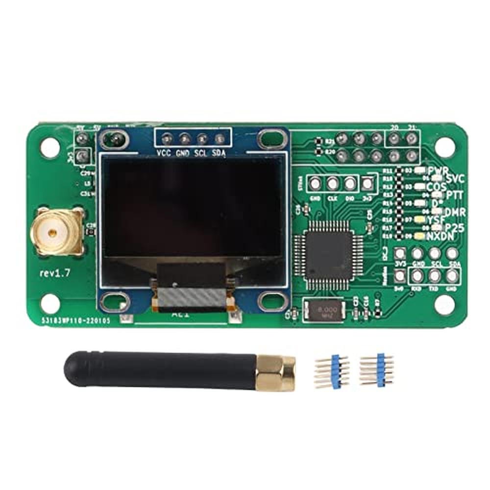 Hotspot UHF: MMDVM Hotspot Module Kit SMA Interface LED – Front View