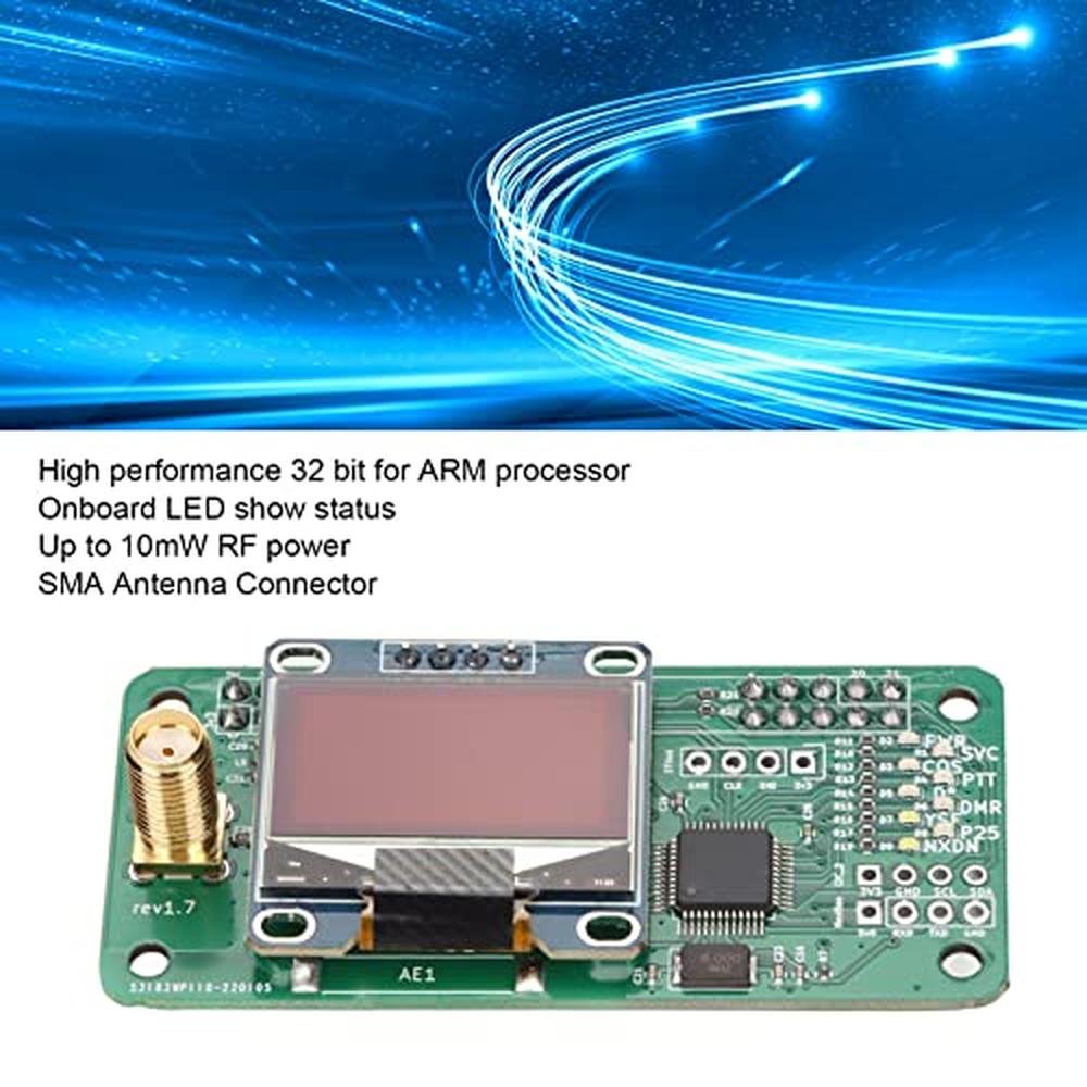 Hotspot UHF: MMDVM Hotspot Module Kit SMA Interface LED – Close-up Detail