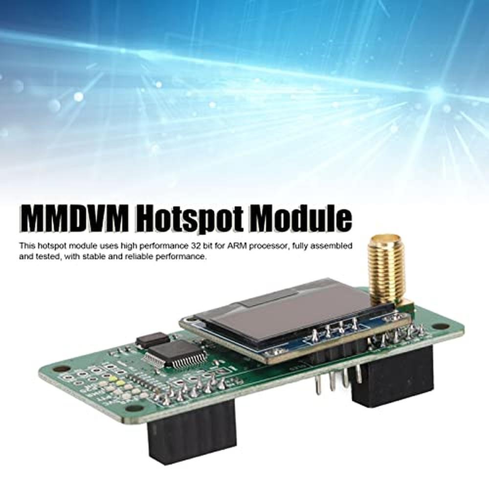 Hotspot UHF: MMDVM Hotspot Module Kit SMA Interface LED – In Use