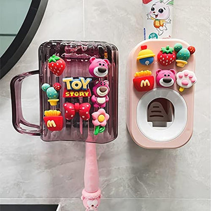 Toothpaste Wall Dispenser: Mr. Thumbs Automatic Toothpaste – Front View