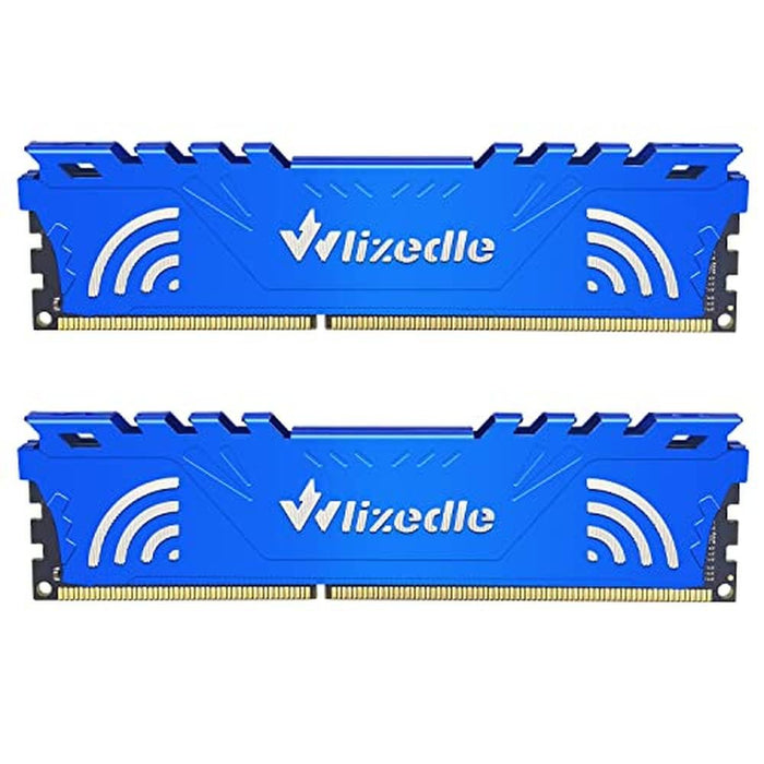 Wlizedle DDR3 RAM 16GB Kit: 2x8GB 1866MHz CL13 DIMM – Front View