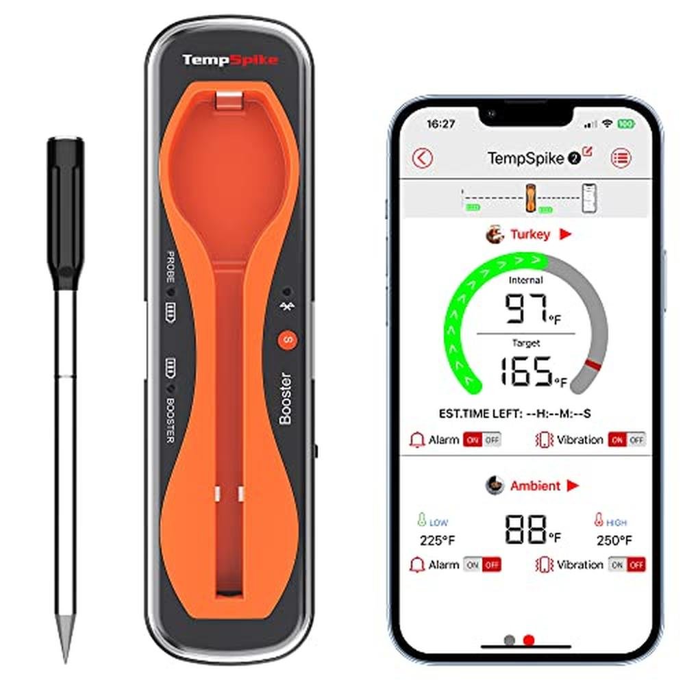 Meat Thermometer: ThermoPro TempSpike 500 ft Wireless – Front View
