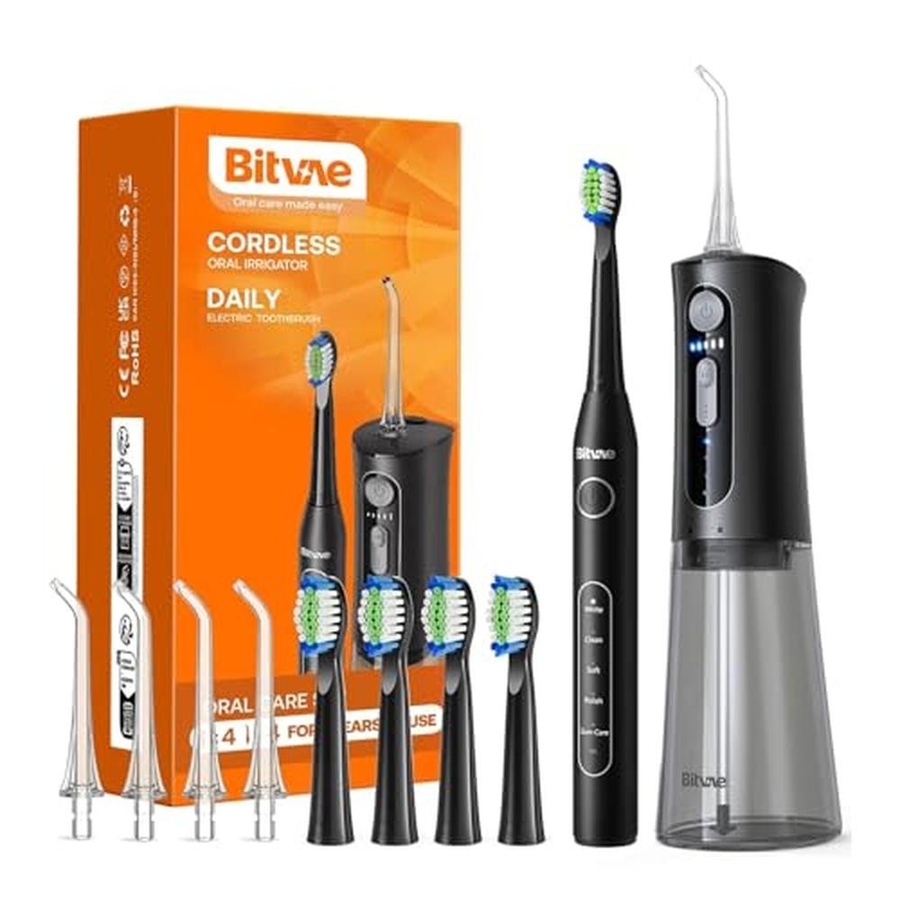 Water Flosser: Bitvae Cordless Water Flosser and Electric – Front View
