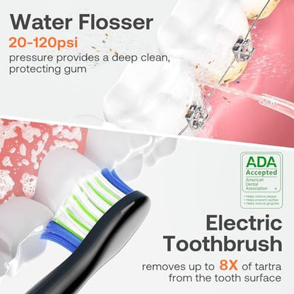 Water Flosser: Bitvae Cordless Water Flosser and Electric – Side View