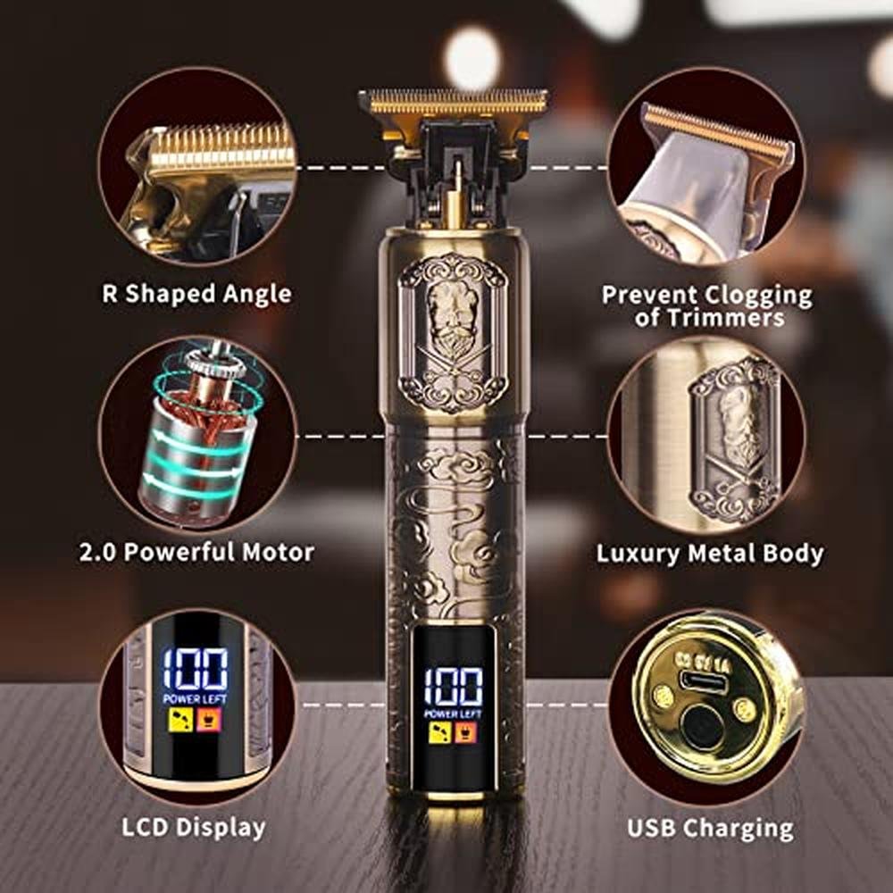 Ufree Professional Beard Trimmer for Men – In Use