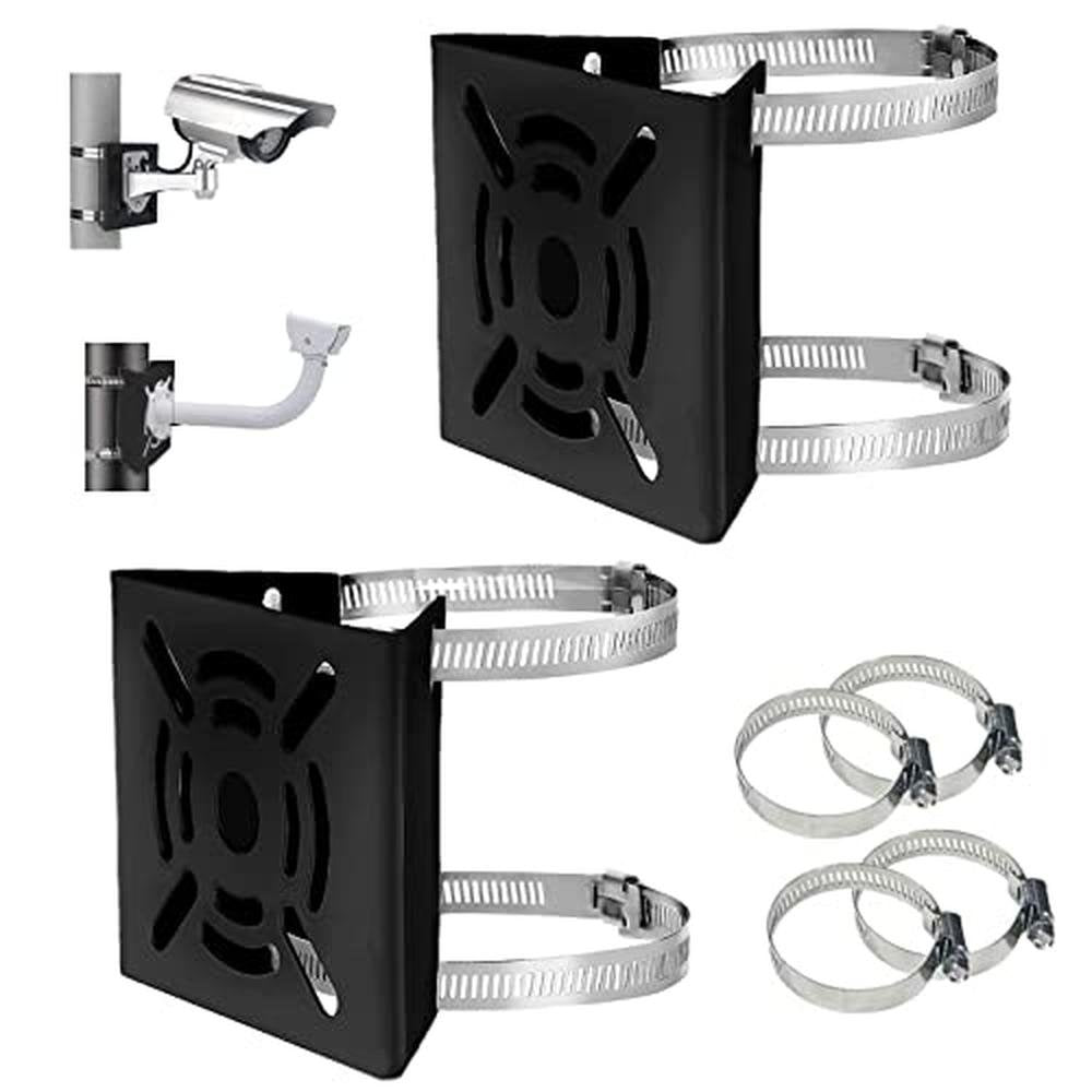 Vertical Pole: Universal Mount Adapter Bracket – Front View