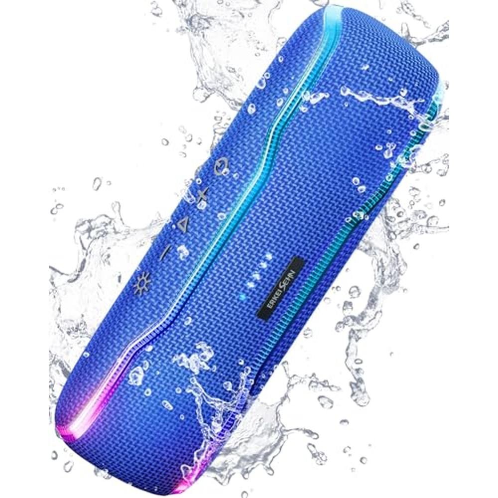 ERKEISEHN Bluetooth Speaker: IPX7 Waterproof Wireless – Front View