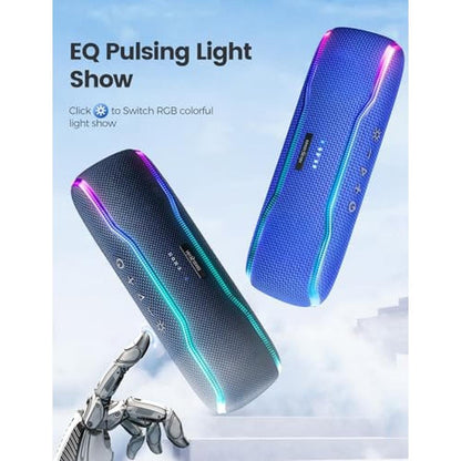 ERKEISEHN Bluetooth Speaker: IPX7 Waterproof Wireless – Close-up Detail