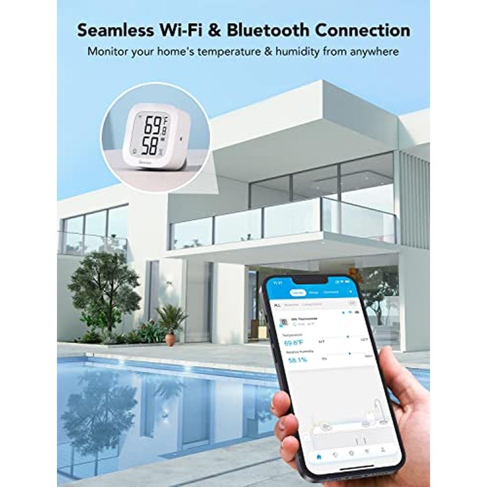 Govee WiFi Thermometer Hygrometer H5103 – Side View