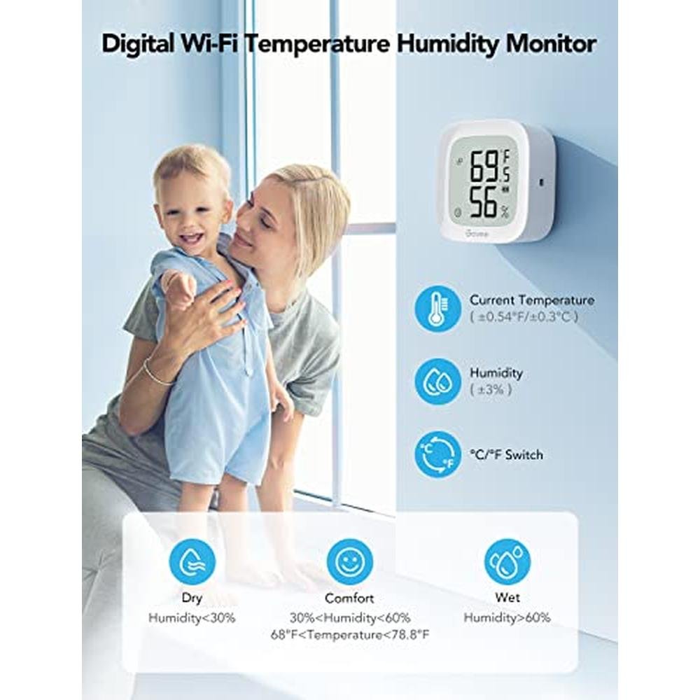 Govee WiFi Thermometer Hygrometer H5103 – Close-up Detail