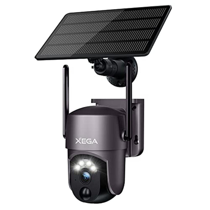 Security Camera: Xega Wireless Outdoor 2K 360 PTZ Camera – Front View