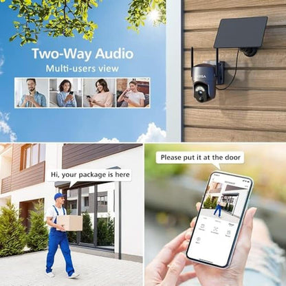 Security Camera: Xega Wireless Outdoor 2K 360 PTZ Camera – Packaging