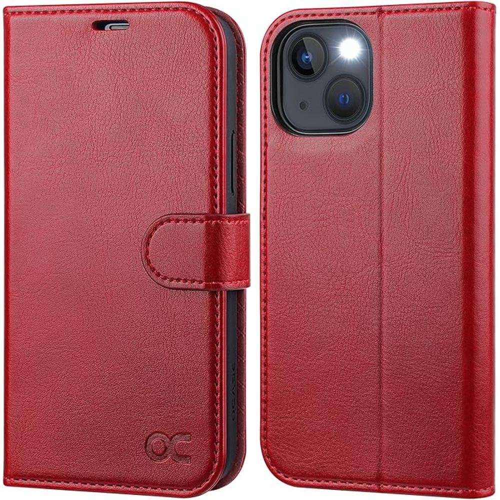 OCASE Compatible with iPhone 14 Wallet Case – Front View