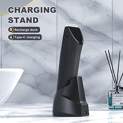 Hair Trimmer: MANSPOT Manscape Body Pubic Hair Trimmer for – In Use