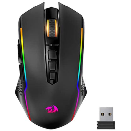 Redragon Gaming Mouse: Wireless Mouse Gaming with 8000 DPI – Front View