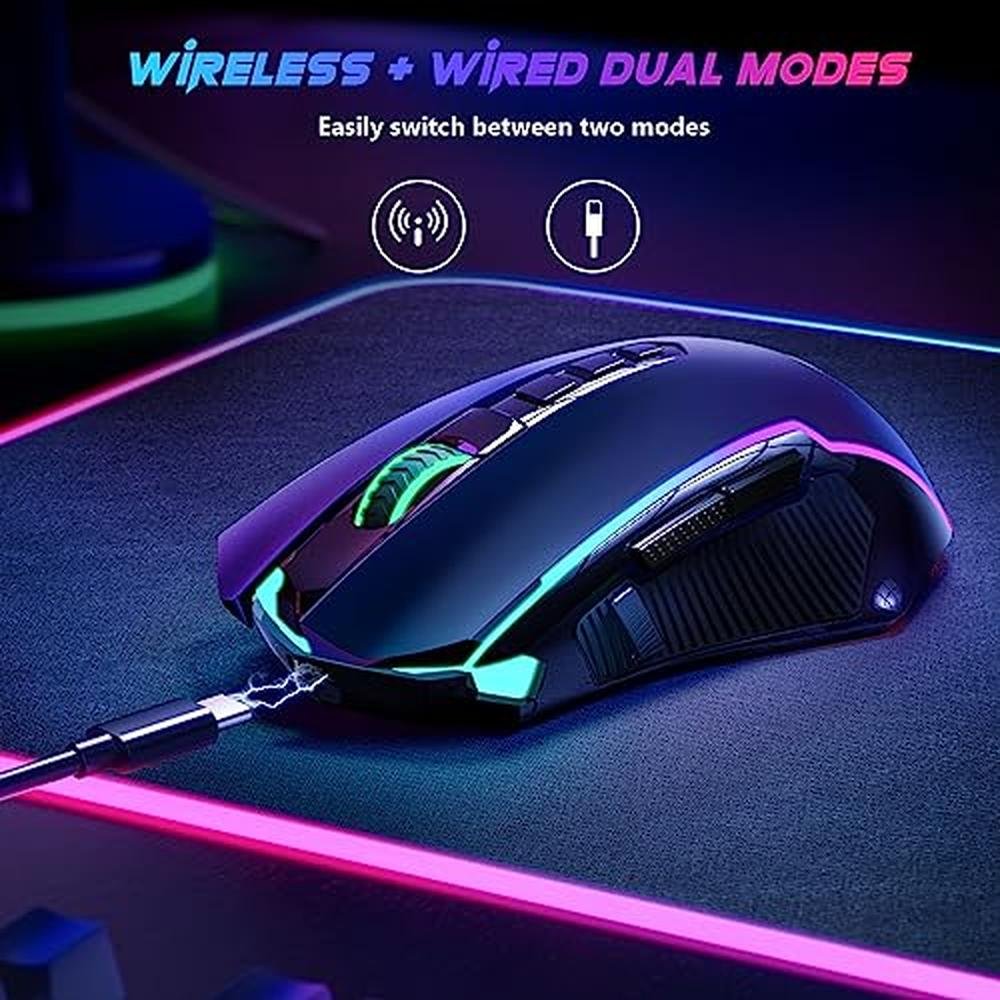 Redragon Gaming Mouse: Wireless Mouse Gaming with 8000 DPI – Packaging