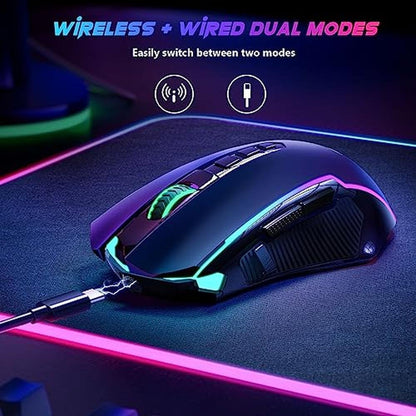 Redragon Gaming Mouse: Wireless Mouse Gaming with 8000 DPI – Packaging