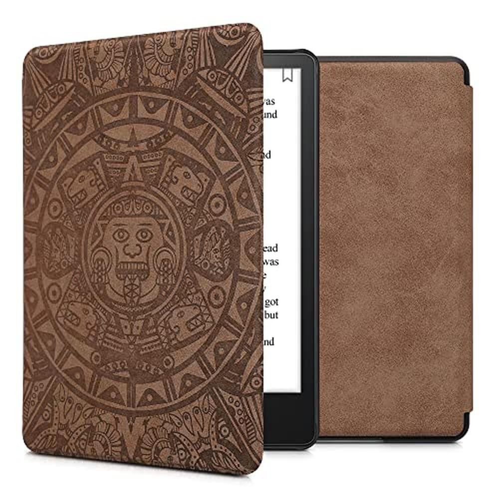 Brown kwmobile Case: Kindle Paperwhite 11th Gen 2021 – Front View