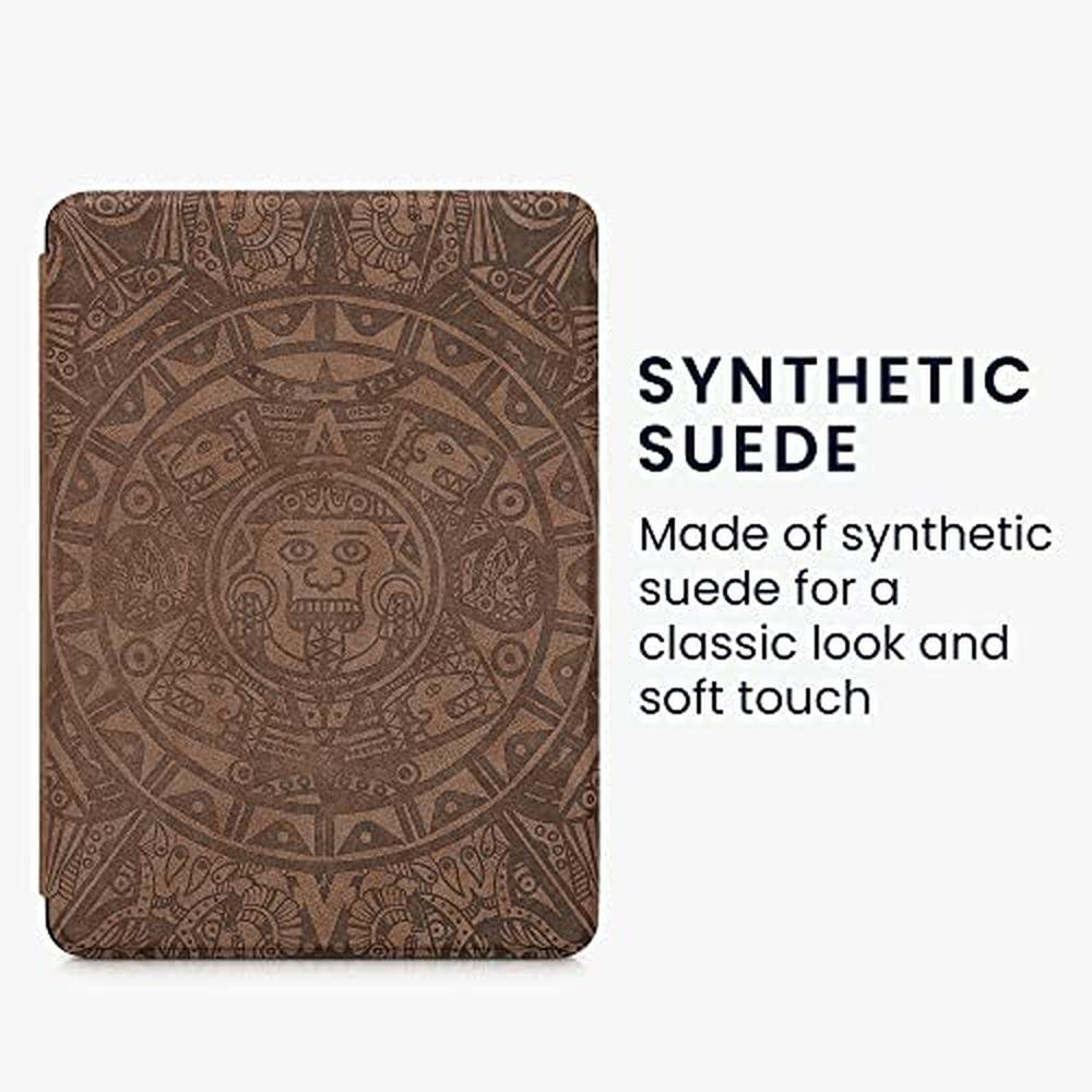 Brown kwmobile Case: Kindle Paperwhite 11th Gen 2021 – Close-up Detail