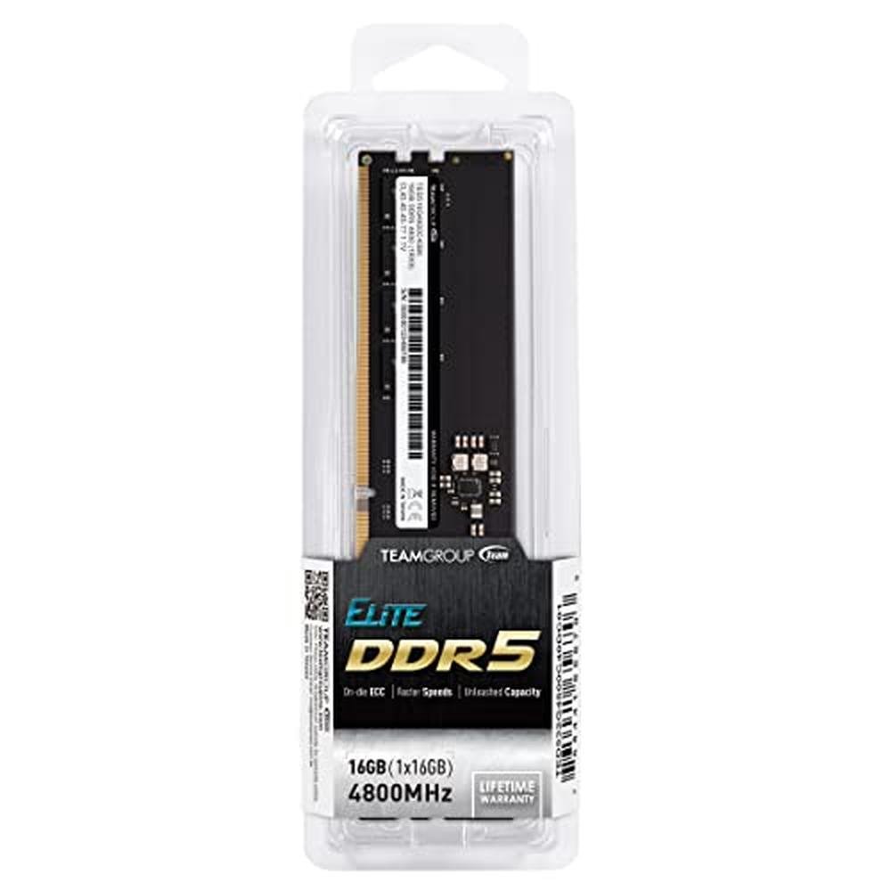 TEAMGROUP Elite DDR5 16GB 4800MHz – Packaging