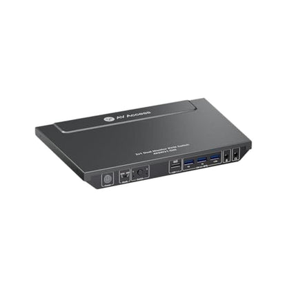 Switch Access: AV Access KVM Switch 2 Monitors 2 Computers – Front View