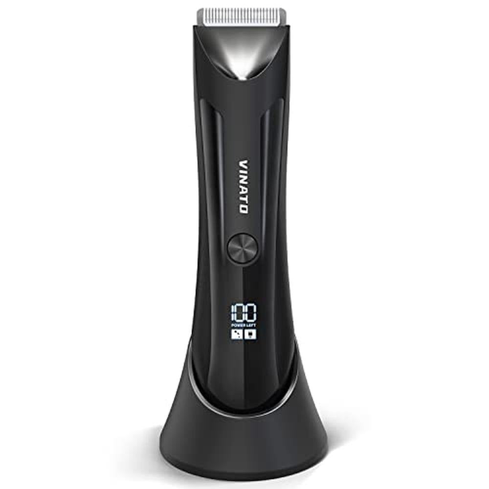 Trimmer Hair: VINATO Electric Body Hair Trimmer Manscape – Front View