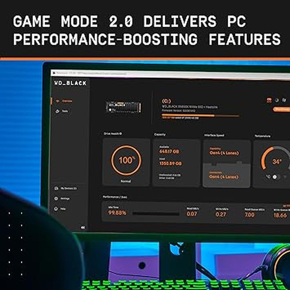 Gaming Black: WD Black SN850X 4TB NVMe Internal Gaming SSD – Packaging
