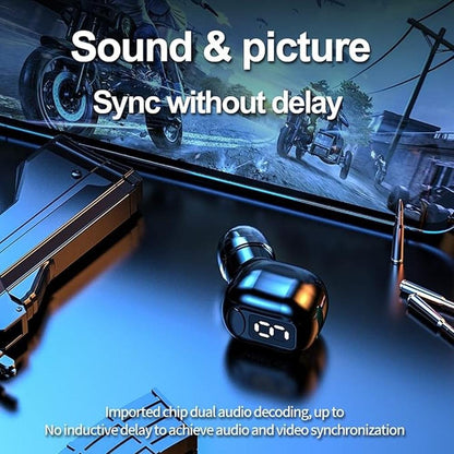 Single Invisible Bluetooth Earbuds Smallest Tiny Hidden – Close-up Detail