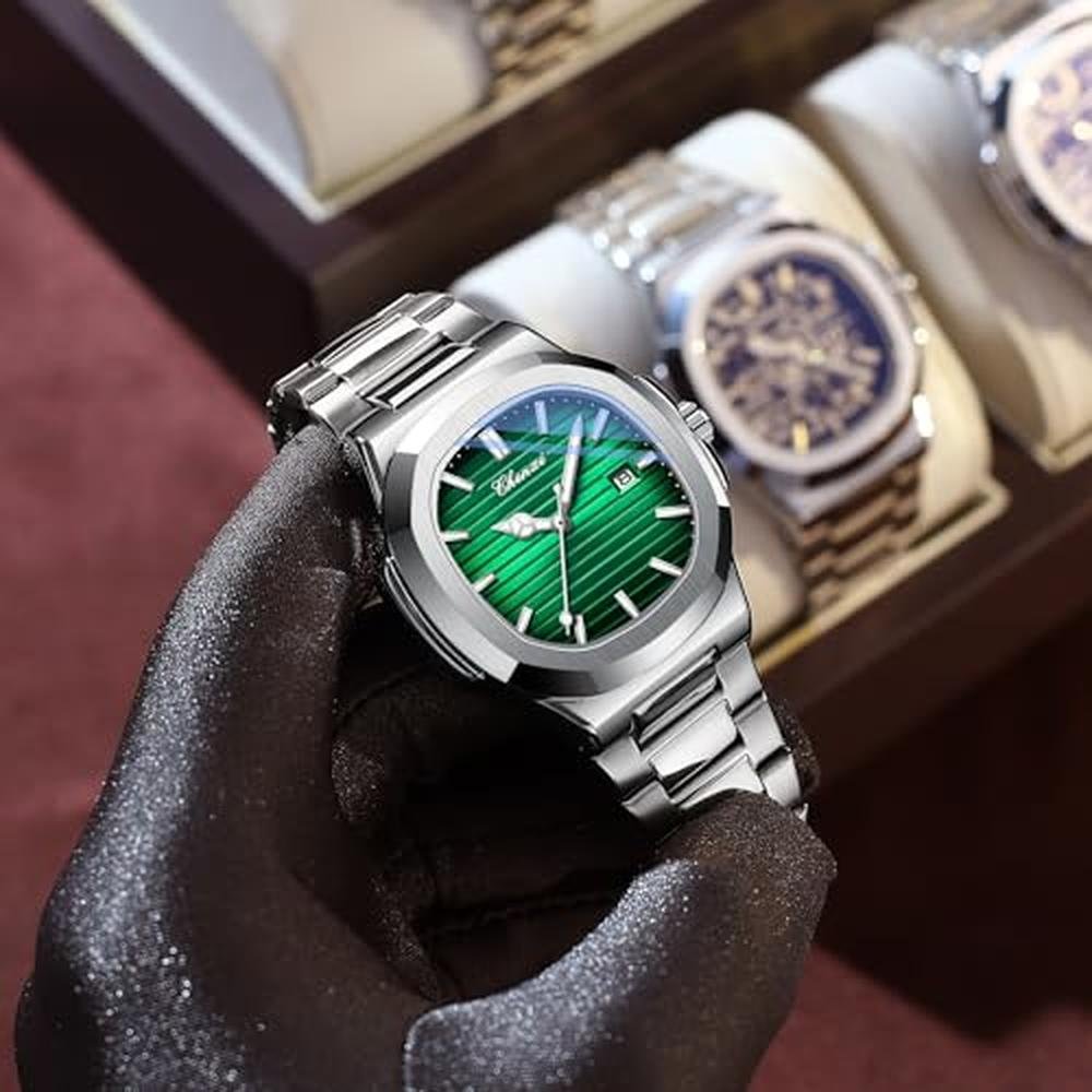 Gosasa Fashion Men's Watches: Luminous Calendar Casual Watch – In Use