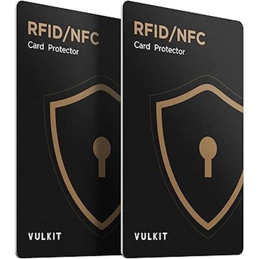 Cards Vulkit: VULKIT RFID Blocking Cards 2-Pack – Front View