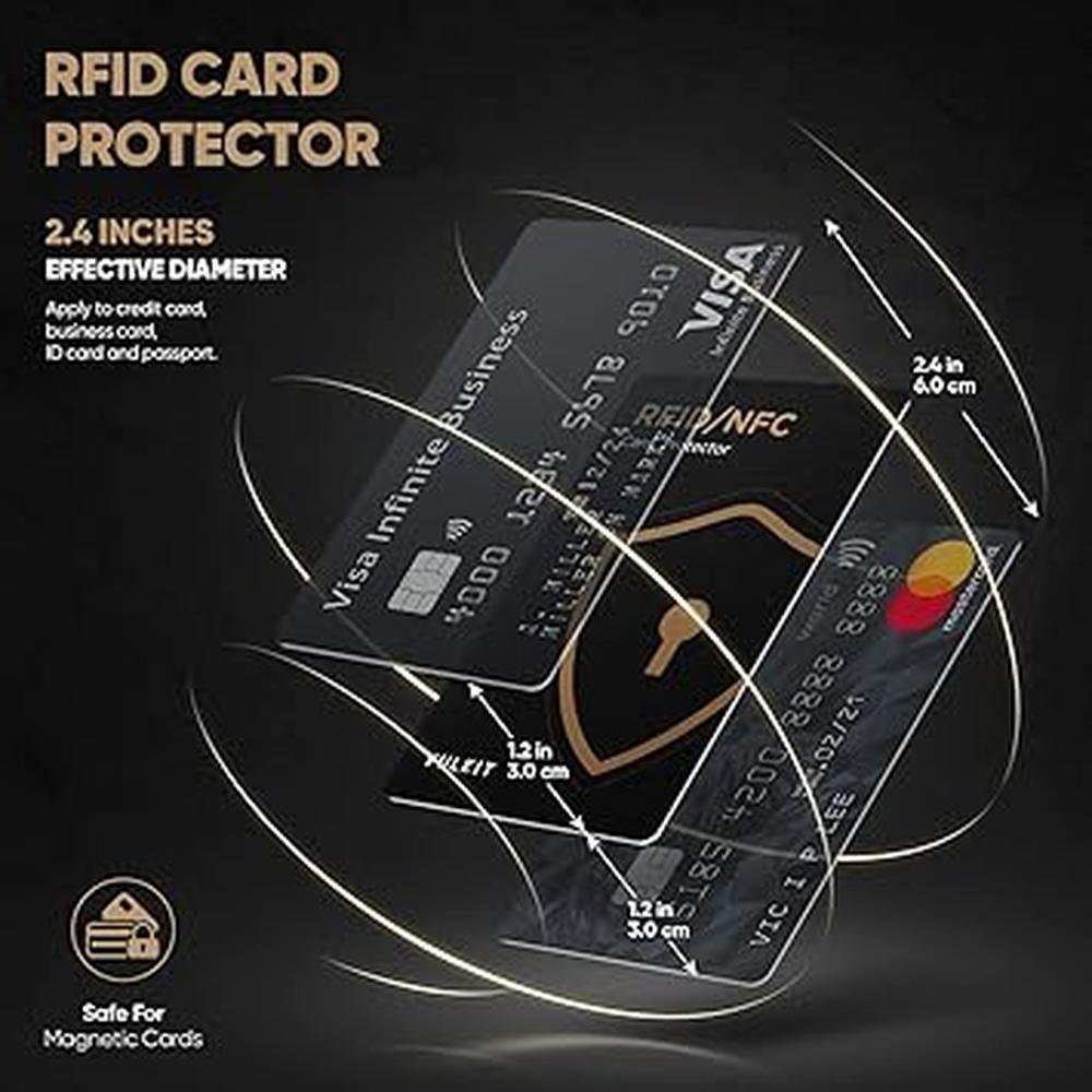 Cards Vulkit: VULKIT RFID Blocking Cards 2-Pack – Close-up Detail