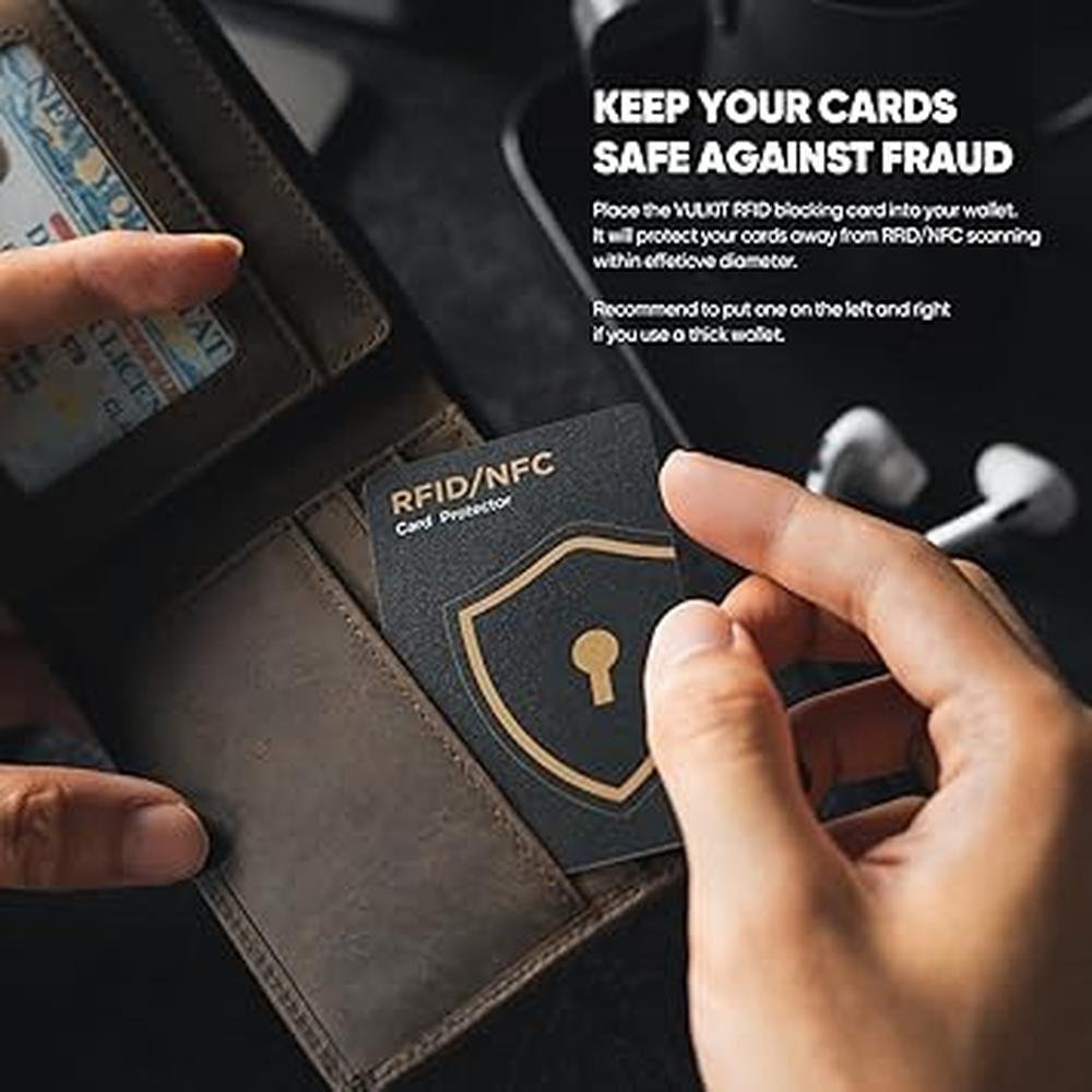 Cards Vulkit: VULKIT RFID Blocking Cards 2-Pack – In Use
