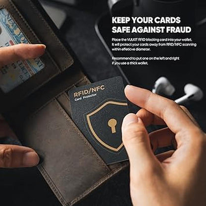 Cards Vulkit: VULKIT RFID Blocking Cards 2-Pack – In Use