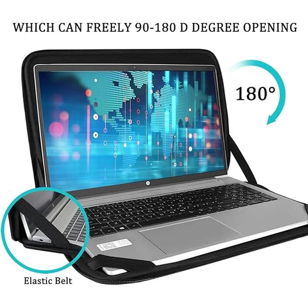 Laptop Sleeve: Premium 14 Inch Laptop Case – Side View