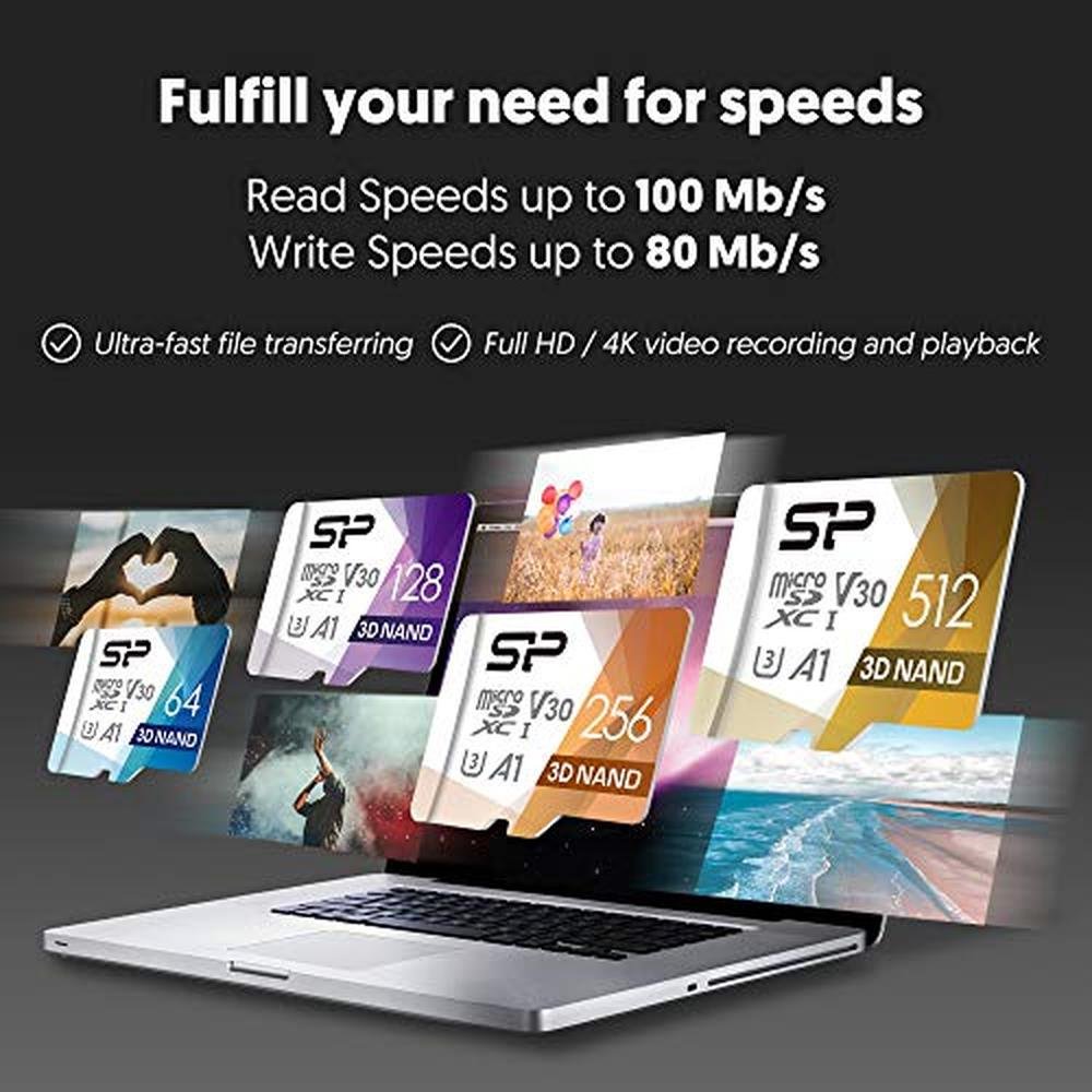 Silicon Power 512GB Micro SD Card – In Use