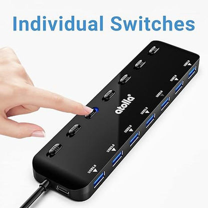 Hub Atolla: Atolla 7-Port USB 3.0 Hub Splitter – Packaging