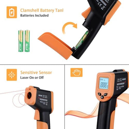Infrared Thermometer Gun: OnniOne Laser Thermometer Gun for – In Use