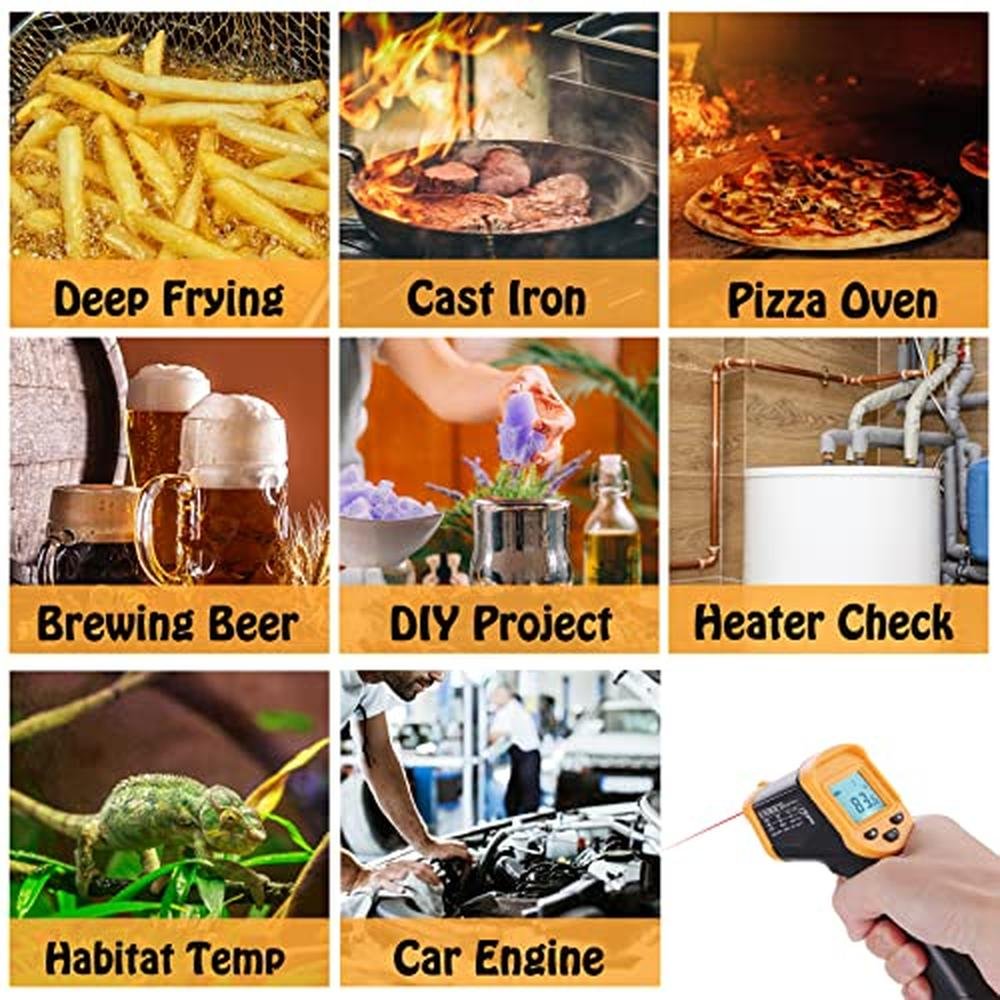 Infrared Thermometer Gun: OnniOne Laser Thermometer Gun for – Packaging