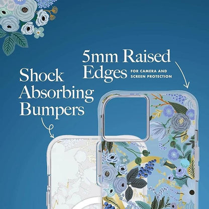 iPhone Case: Rifle Paper Co. iPhone 14 Plus Case with 10ft – Close-up Detail