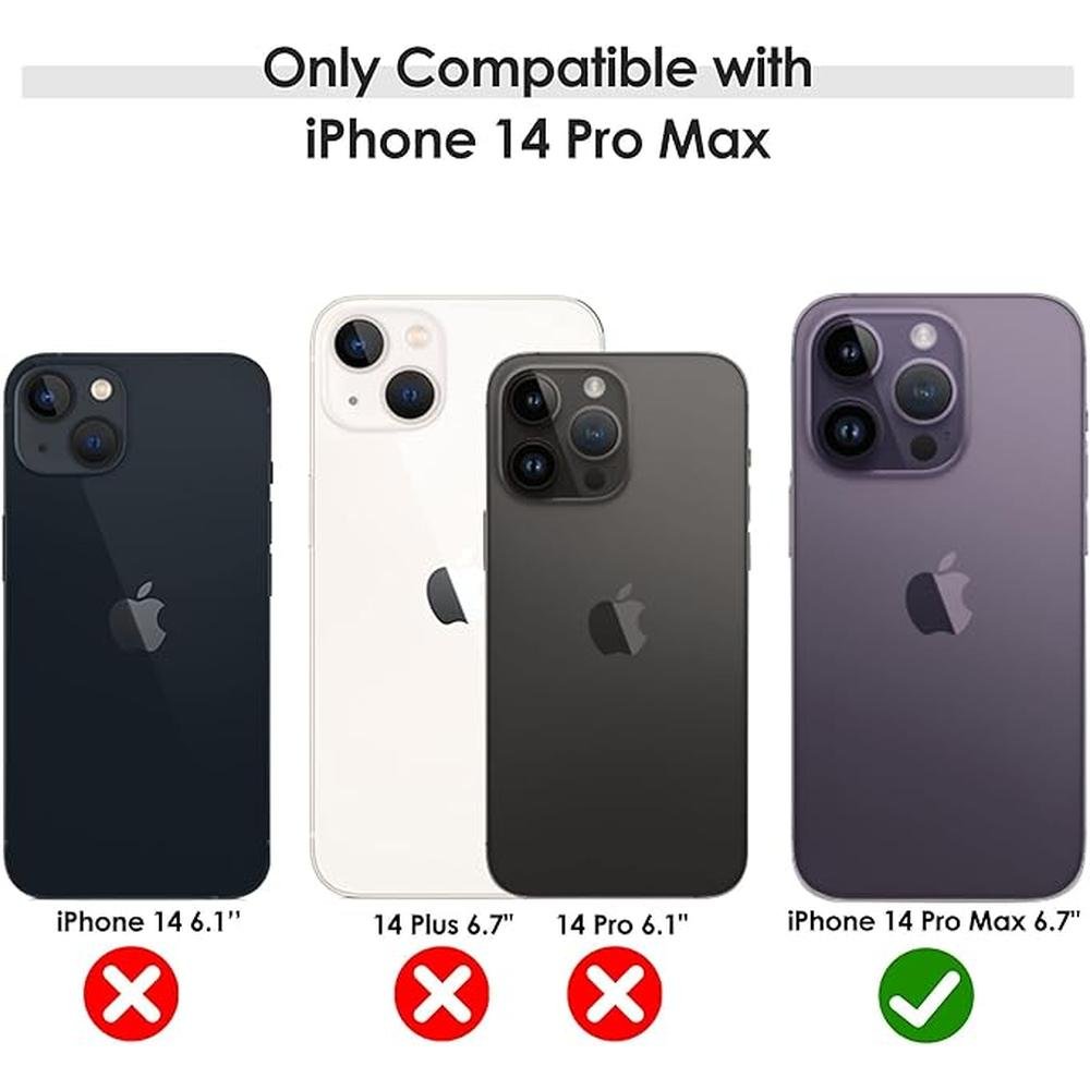 LOHASIC for iPhone 14 Pro Max Case – Side View