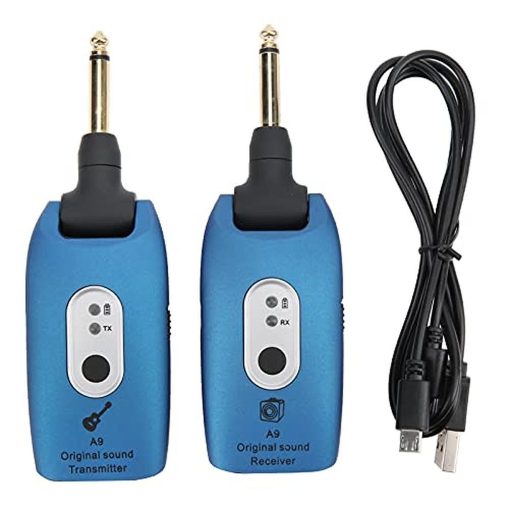 Guitar Transmitter: Premium 2.4GHz Receiver Set – Close-up Detail