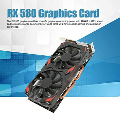 Graphics Card: VBESTLIFE RX 580 8GB GDDR5 256Bit – Close-up Detail