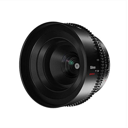 Lens 7artisans 50mm T2.0 Cine Lens for L Mount Full Frame – Side View