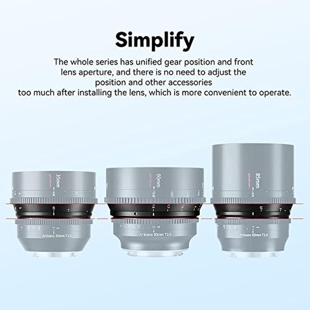 Lens 7artisans 50mm T2.0 Cine Lens for L Mount Full Frame – In Use