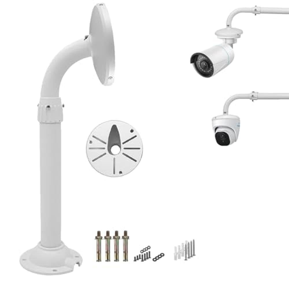 Camera Bracket: Witi Security Camera Mount Bracket 6 Inch – Front View
