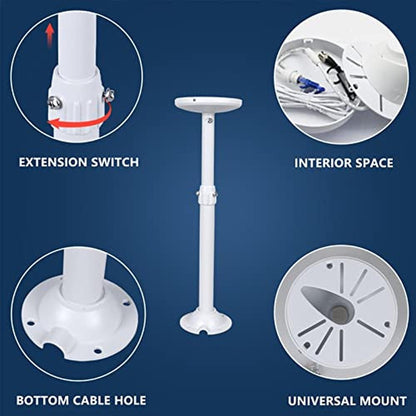 Camera Bracket: Witi Security Camera Mount Bracket 6 Inch – In Use